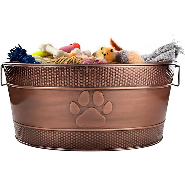 Metal Toy Bin